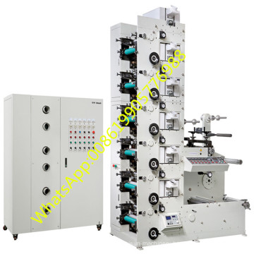 YB-320 6-colour Flexo  label printing machine with die cutting